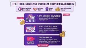 Land High-Paying Clients: 5 Great Hacks Ai Generated image of Three Problem-Solver Framework - Skillmodex Academy